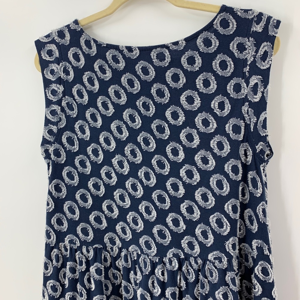 Maeve by Anthropologie Lisanne Textured Circle Babydoll Dress Sz S - Picture 10 of 16